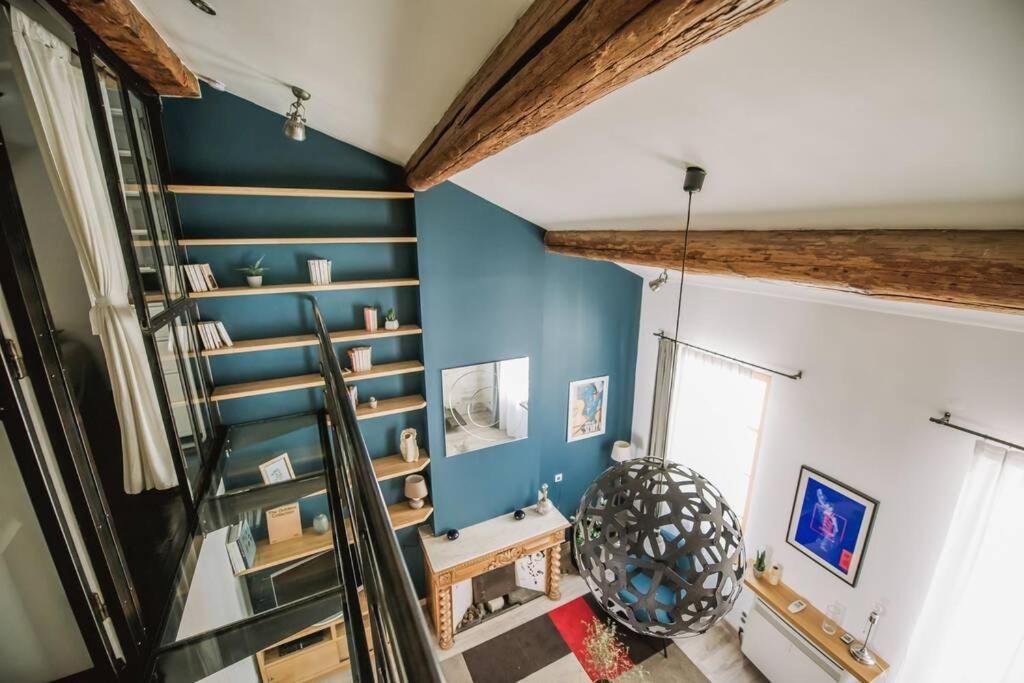 Duplex Climatise Centre Ancien 7Min A Pied Du Palais 6 Couchages Apartment Avignon Bagian luar foto